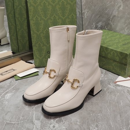 Gucci horsebit ankle boots