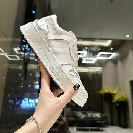 Jimmy Choo Colorful casual white shoes