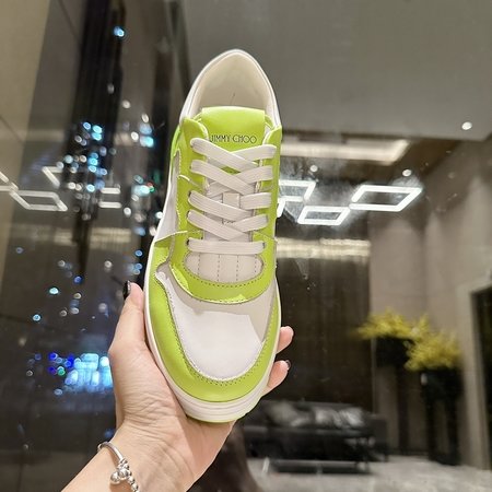 Jimmy Choo Colorful casual white shoes