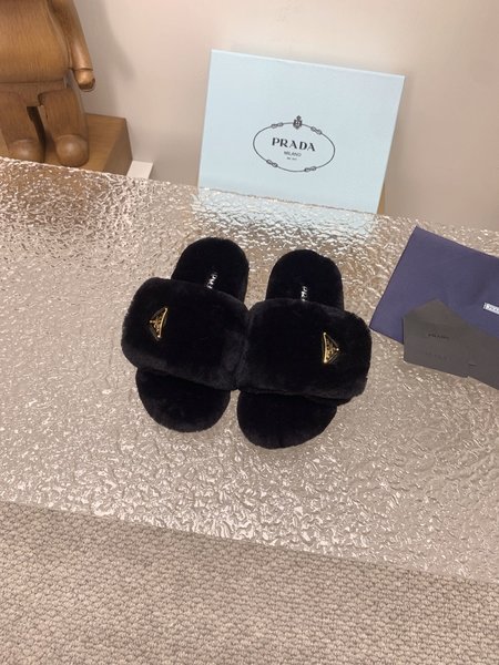 Prada Original Australian wool slippers