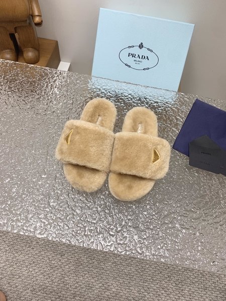 Prada Original Australian wool slippers