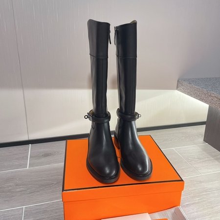 Hermes Kelly buckle Martin boots