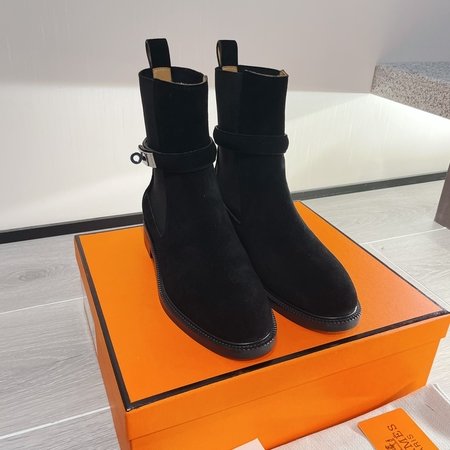 Hermes Kelly buckle Martin boots