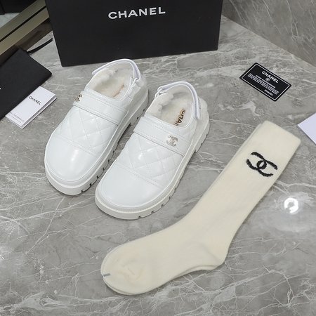 Chanel Velcro sandals