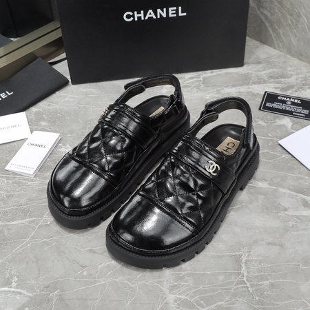 Chanel Velcro sandals