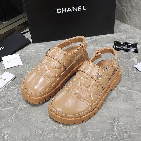 Chanel Velcro sandals