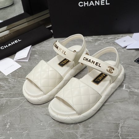 Chanel Velcro sandals