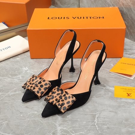 Louis Vuitton New style cowhide women s high heels