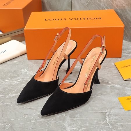 Louis Vuitton New style cowhide women s high heels