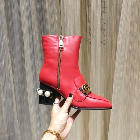 Gucci The latest autumn and winter style 7 inch short boots