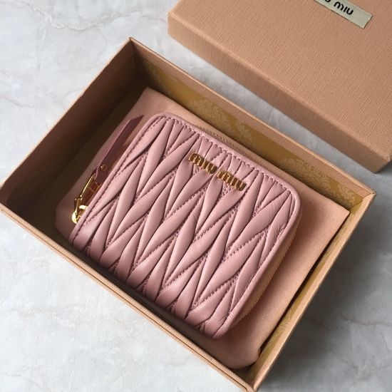 Miu Miu Leather Compact Wallet 5M0522