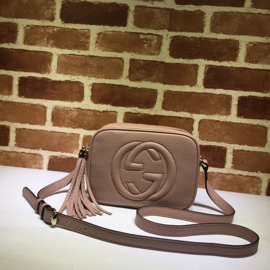 Gucci Classic Nude Pink Handbag 308364