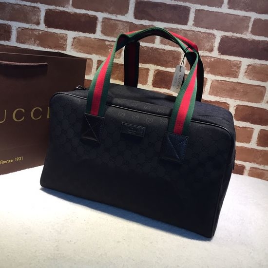 Gucci Black Fabric Shoulder Bag 153240