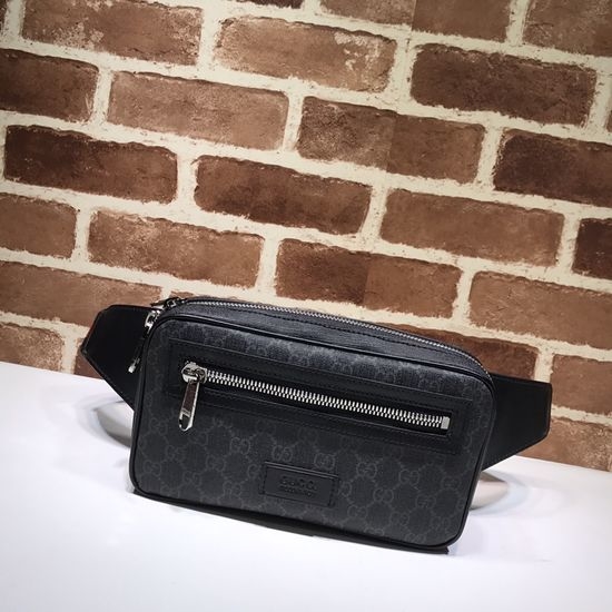 Gucci Large Bag Black Coated 474293