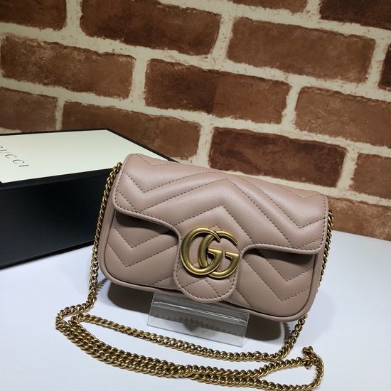Gucci Handbag Original Leather Cream 476433