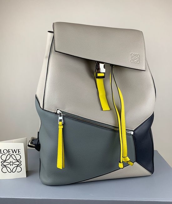Loewe Puzzle Backpack Large Capacity Cubic Bag 324