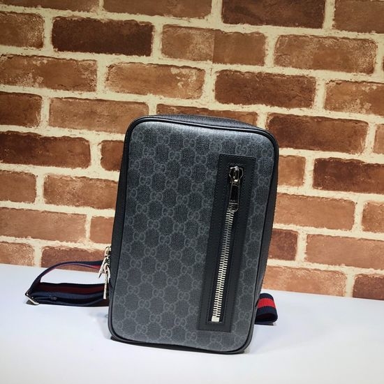 Gucci Coated Canvas Crossbody Bag 478325