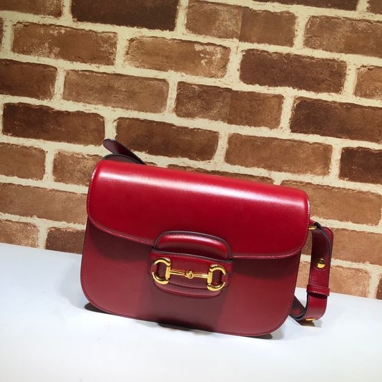 Gucci Bright Red Leather Bag 602204