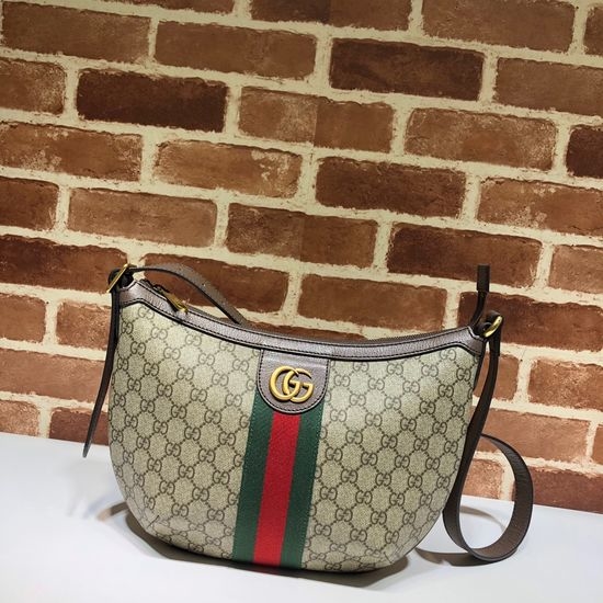 Gucci Original Leather Bag Brown 598125