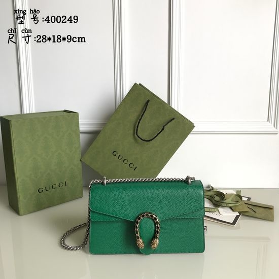 Gucci Dionysus Leather Shoulder Bag 400249