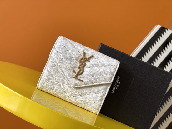 Yves Saint Laurent YSL MONOGRAM Trifold Wallet 403943