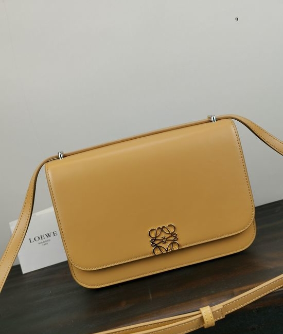 Loewe Goya Large Silk Leather Handbag 5608