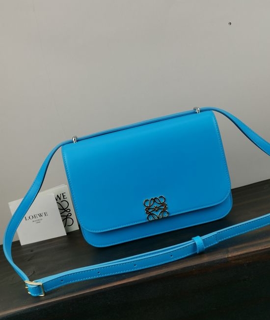 Loewe Goya Large Silk Leather Handbag 5608