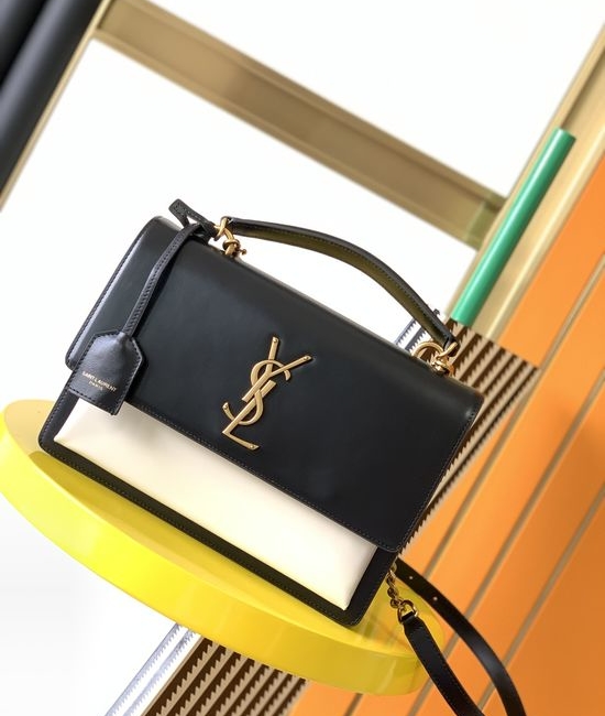 Yves Saint Laurent YSL Sunset Premium Leather Handbag 634723