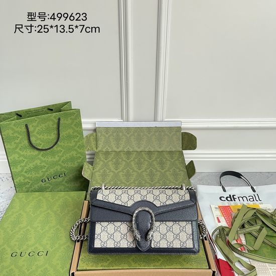 Gucci Leather Crossbody Bag 499623