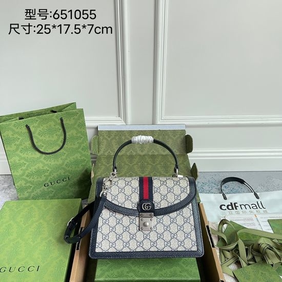 Gucci Large Bag Original Leather Top Quality 651055