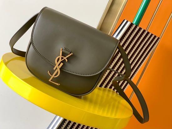 Yves Saint Laurent YSL Saddle Bag Smooth Calfskin 619740