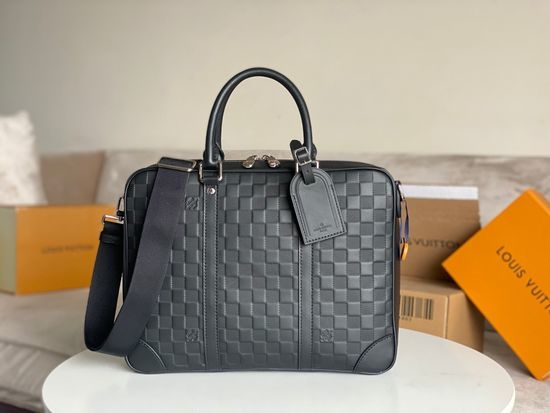 Louis Vuitton LV Sirius Thin Briefcase 12468