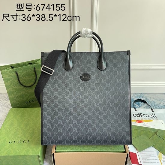 Gucci Medium Tote with Interlocking G 674155