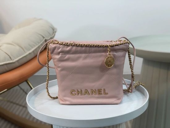 Chanel Mini Shopping Bag Glossy Calfskin 001050