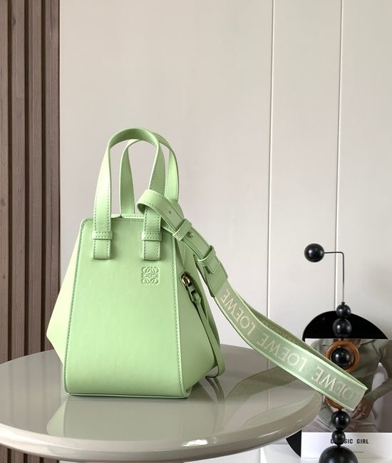 Loewe Hammock Satin Leather Handbag 9002
