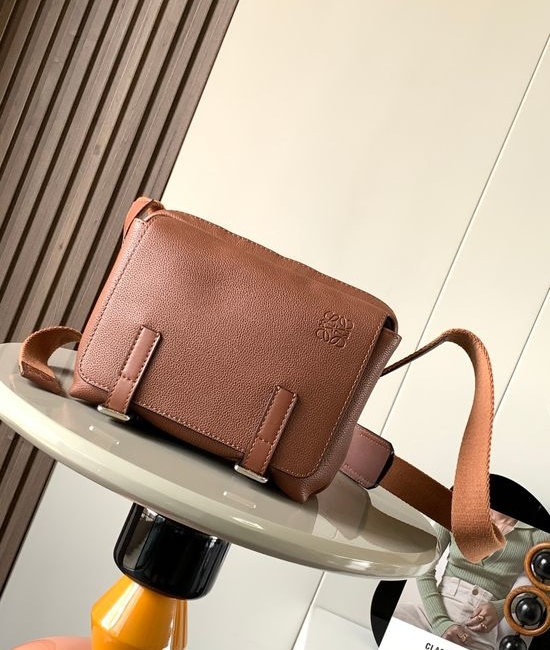 Loewe Military Messenger Classic Bag with Zipper 9012