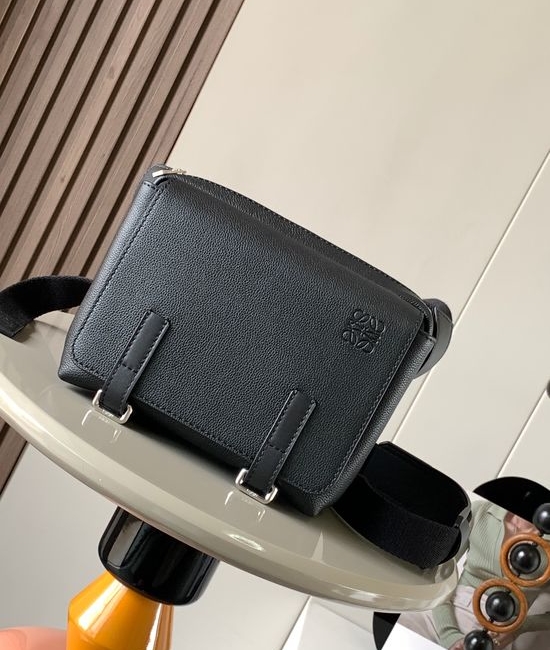 Loewe Military Messenger Classic Bag with Zipper 9012
