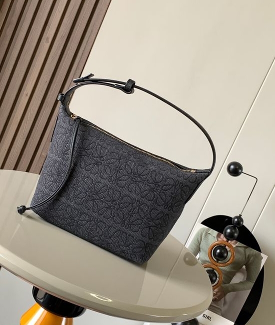 Loewe Cubi Anagram Jacquard Shoulder Bag 9007