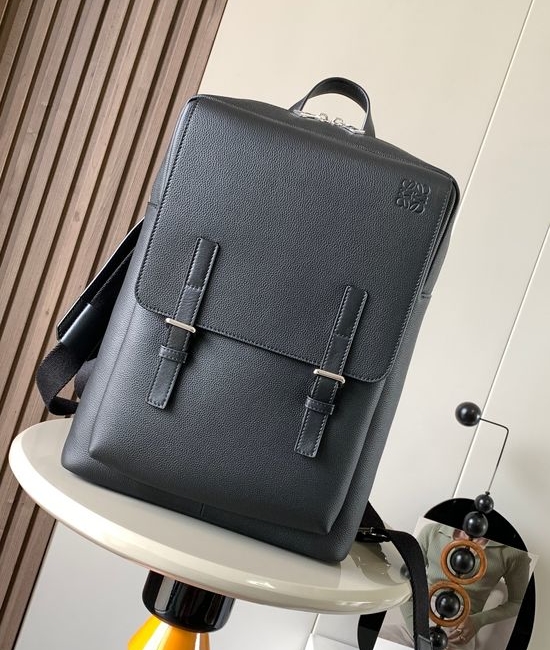 Loewe Military Backpack Grain Leather 9024