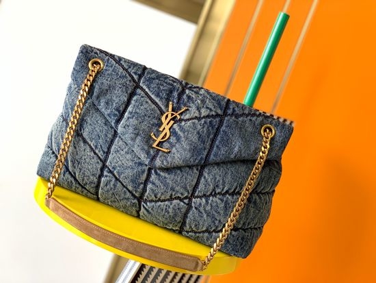 Yves Saint Laurent YSL LOULOU PUFFER Quilted Bag 577475