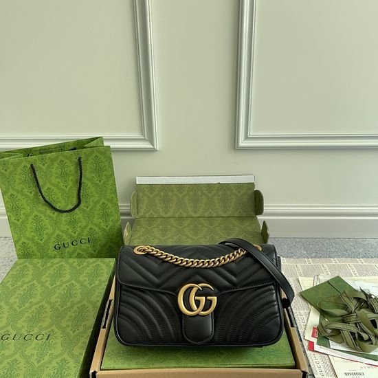 Gucci Medium Leather Tote Bag 443497