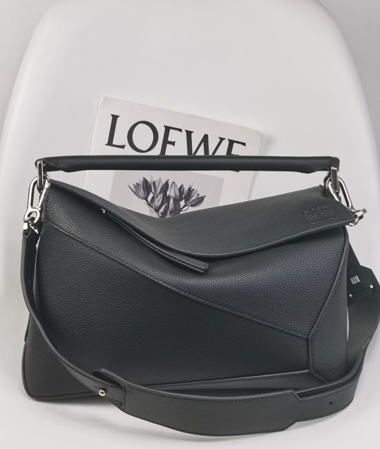 Loewe Puzzle Medium Grained Calfskin Handbag 3002B