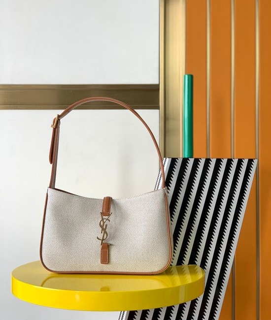 Yves Saint Laurent YSL Cleo Line Chic Hobo Bag 657228
