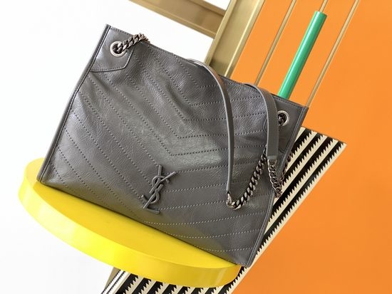 Yves Saint Laurent YSL NIKI Shopping Bag Leather Tote 577999