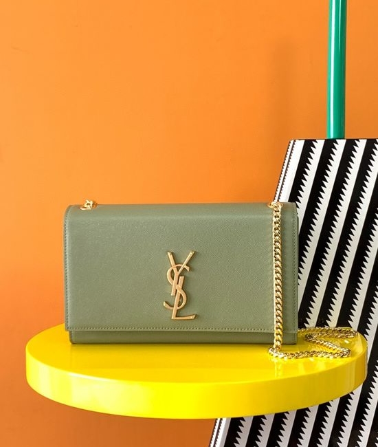 Yves Saint Laurent YSL Monogram Kate Classic Shoulder Bag 354021Q