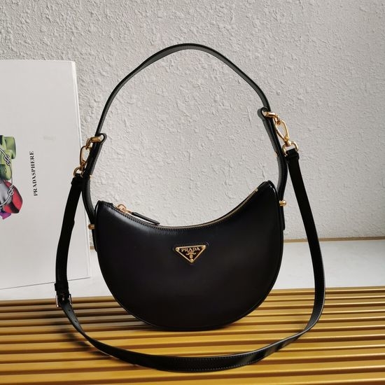 Prada Moon Leather Shoulder Bag 1BC194