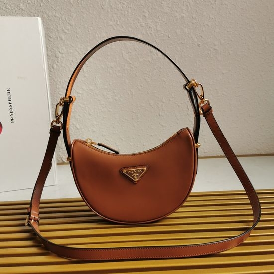 Prada Moon Leather Shoulder Bag 1BC199