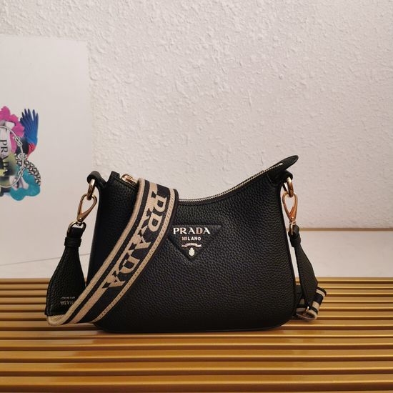 Prada Deerskin Grain Small Crossbody Bag 1BH193
