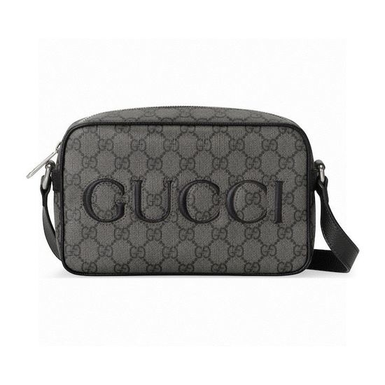 Gucci Grey Leather Large Tote Bag 768391