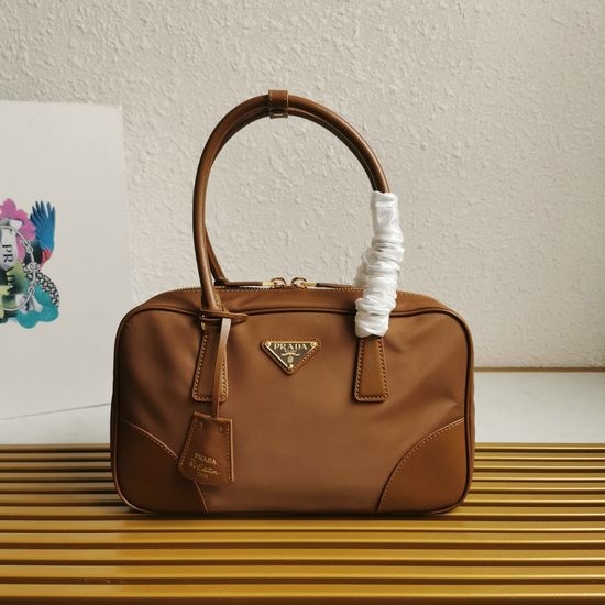 Prada Two Handle Recycled Nylon Tote 1BB115